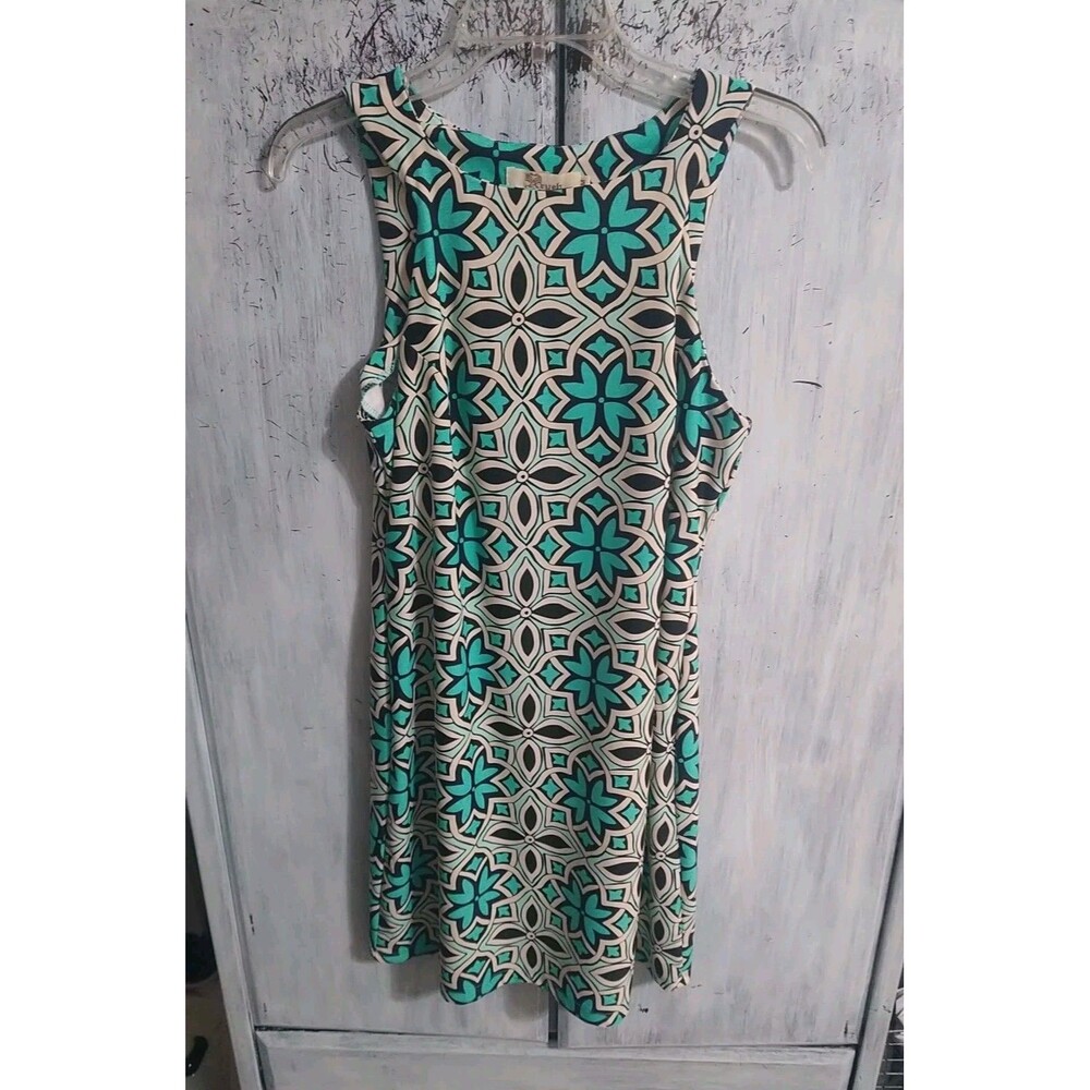 Axyeh Anthropologie Dress Md Sleeveless Boho Beachy Cottage Core